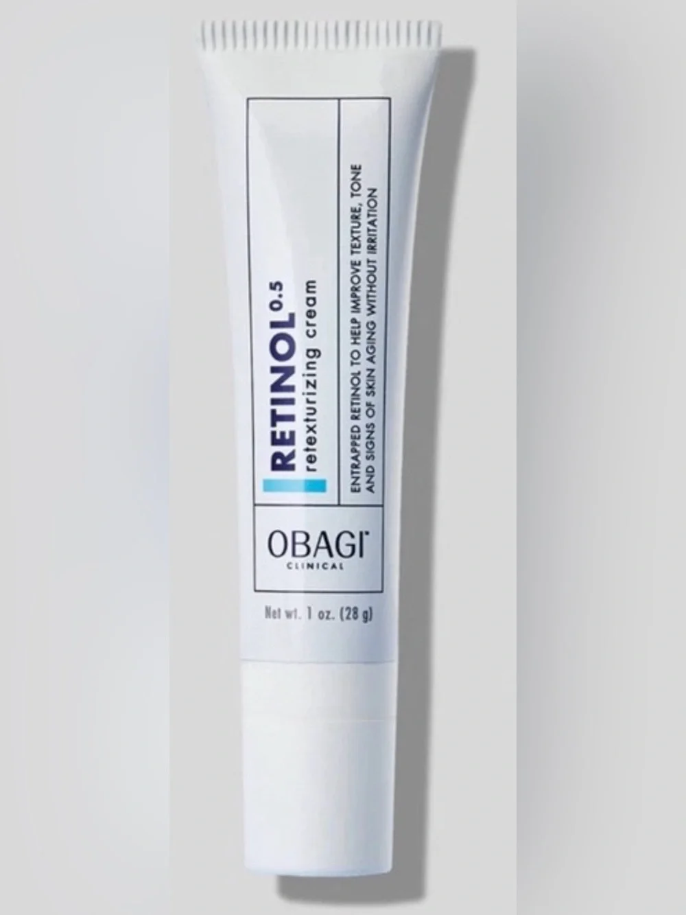 *NEW*Obagi Clinical Retinol 0.5 Retexturing Cream Net Wt 1 oz
